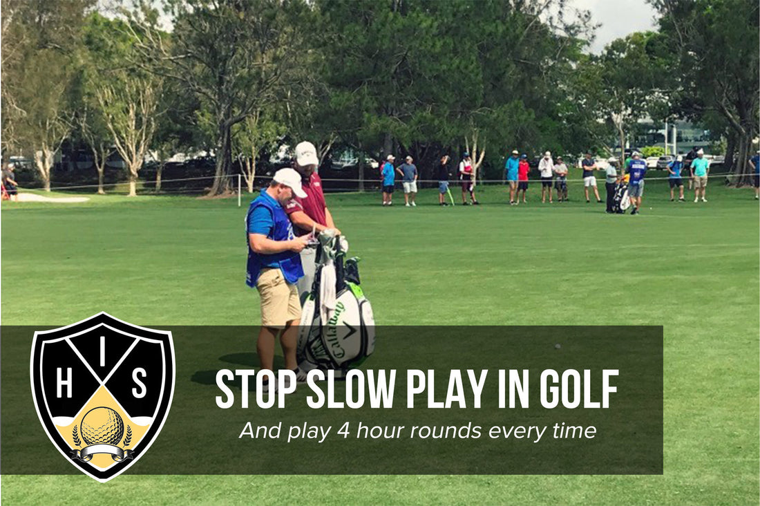 How to Eliminate Slow Play in Golf & Play 4 Hour Rounds?