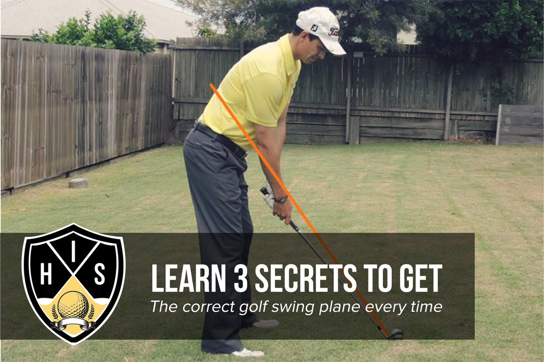 Correct Golf Swing Plane: 3 Secrets 90% Of Golfers Don't Know