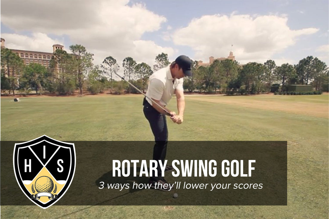 3 Ways How Rotary Swing Golf Instruction Lowers Your Golf Scores