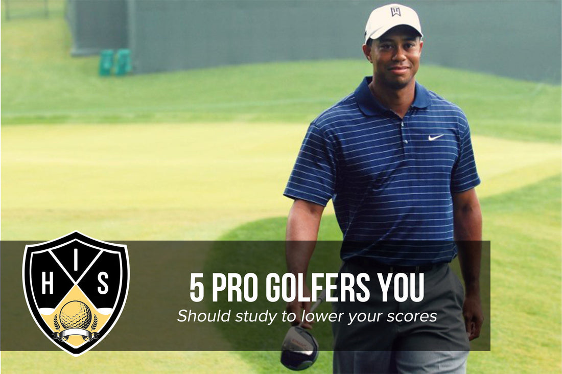 5 Pro Golfers You Should Study to Help Lower Your Scores