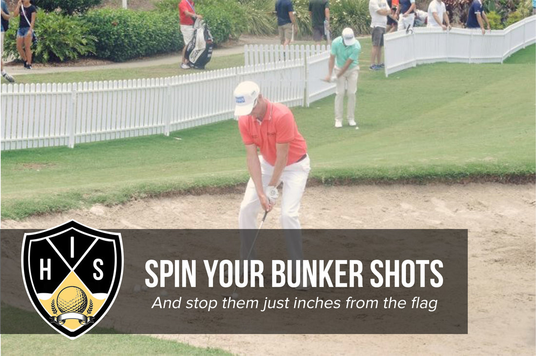 Spin Your Bunker Shots: How To Stop The Ball Inches From the Flag