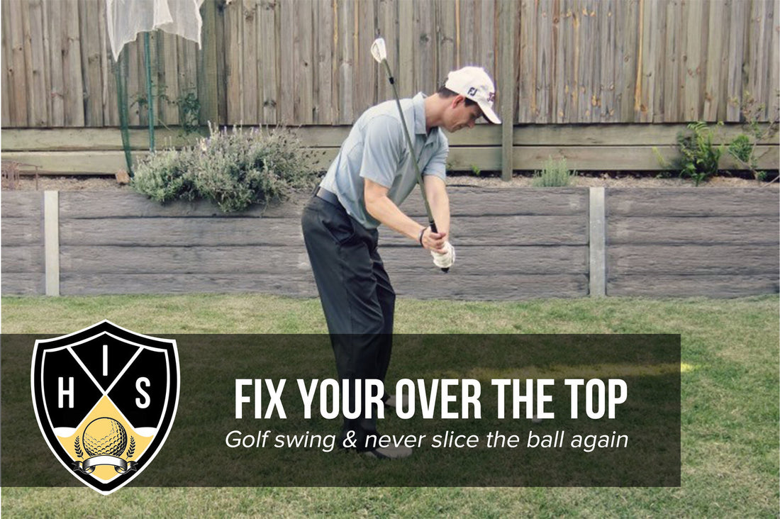 Over The Top Golf Swing: Eliminate Your Slice In 60 Seconds