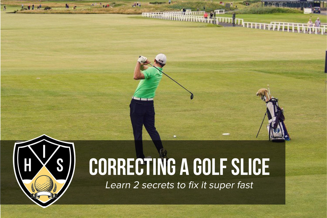 Correcting a Golf Slice - 2 Secrets to Fix it Fast & Hit a Draw