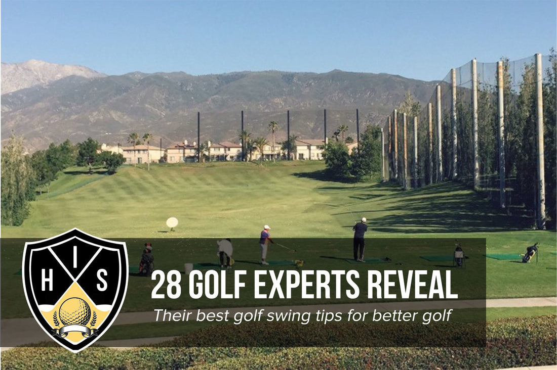 GOLF SWING TIPS: 28 Golf Experts Reveal Their 2 Most Important